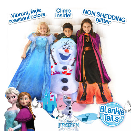 Frozen 1 Elsa Blankie Tails Wearable Blanket