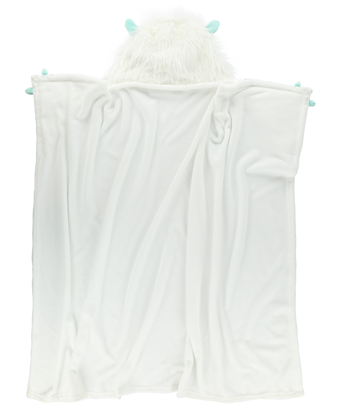 Wearable Hooded Fleece Blankets For Kids - Yeti
