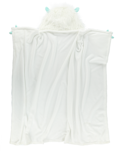 Wearable Hooded Fleece Blankets For Kids - Yeti
