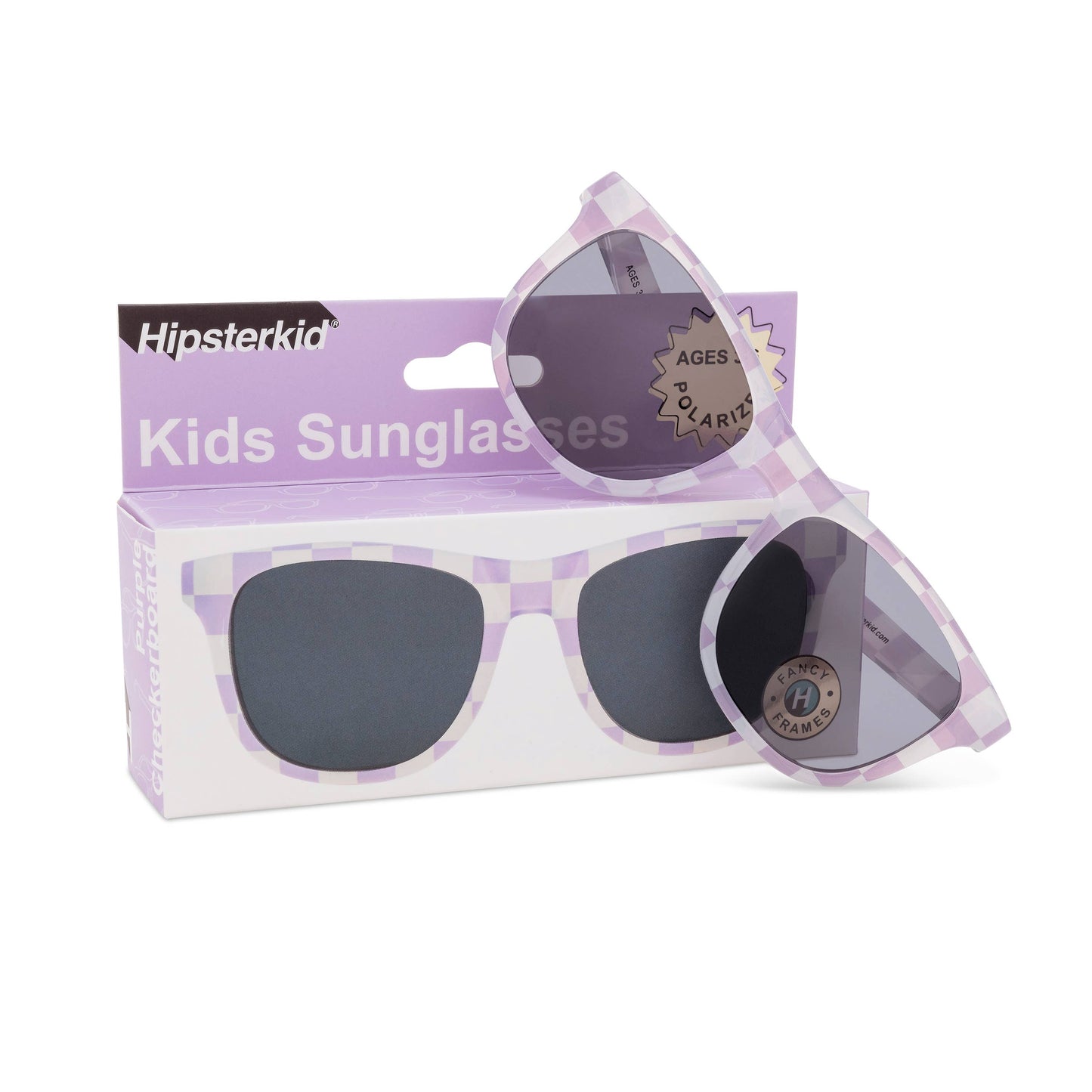 Baby & Kids Sunglasses–Polarized, UV Protective Checkerboard