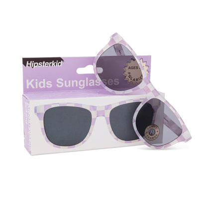 Baby & Kids Sunglasses–Polarized, UV Protective Checkerboard