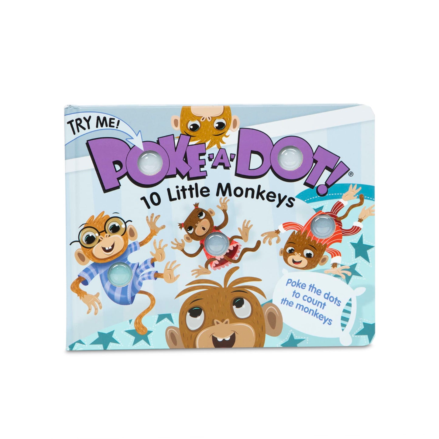 Poke-a-dot 10 Little Monkeys-larger
