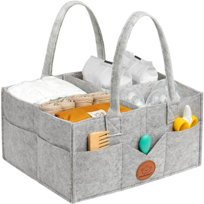 Original Baby Diaper Caddy Organizer-Grey