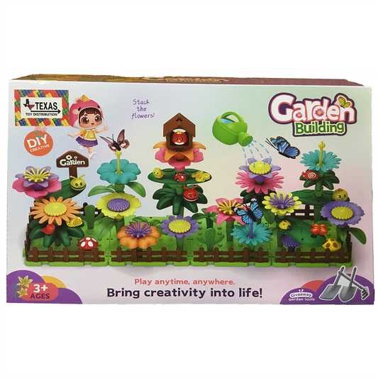 Flower Garden Building Block Set