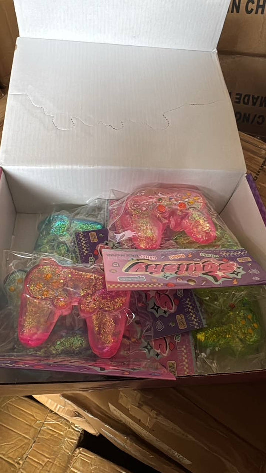 Sugar Squishy Game Controller Glitter -Mixed Color
