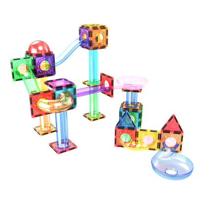 Magnetic Marble Run Track (50 Pieces)
