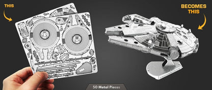 Star Wars Millennium Falcon Metal Earth DIY Model Kit
