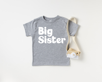 Big Sister - Pregnancy Announcement Sibling Tee