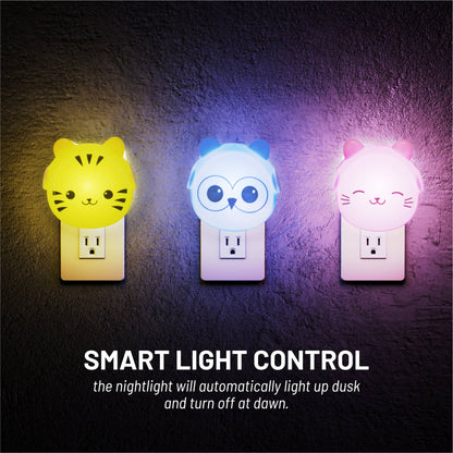 LumiGlow Wall Plug Nightlights