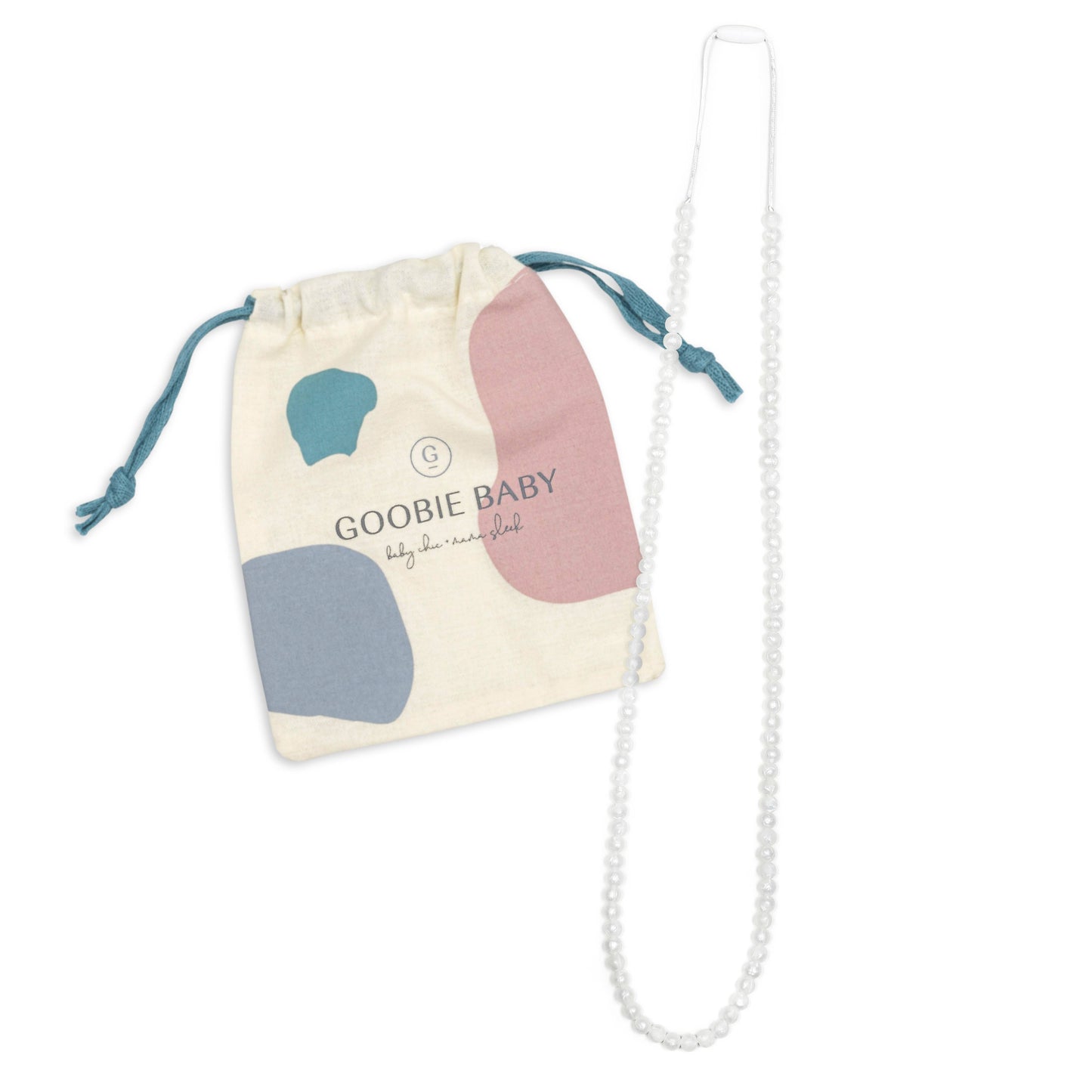 Zoe Teething Necklace - Pearl