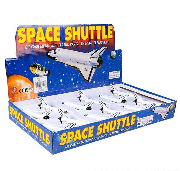 5" DIE-CAST PULL BACK SPACE SHUTTLE