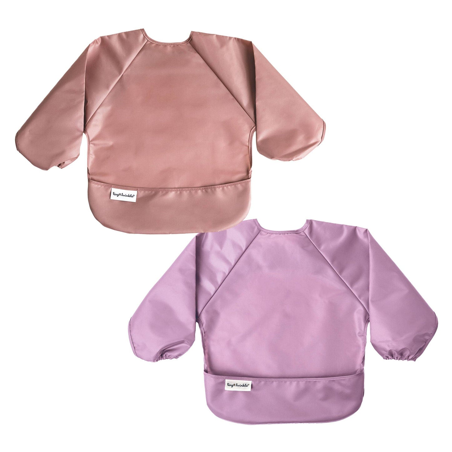 Mess-proof Full Sleeve Bibs - 2 Pack