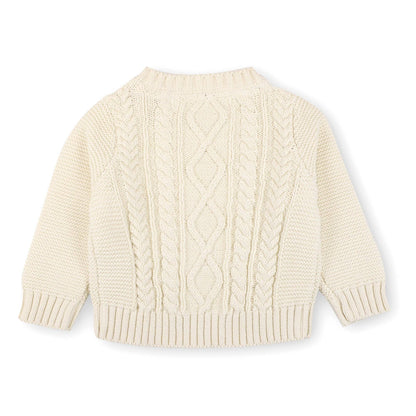 Cable Sweater and Legging Set in Ivory