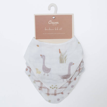 Charlie 3-pc. Farmhouse Goose Bib Set