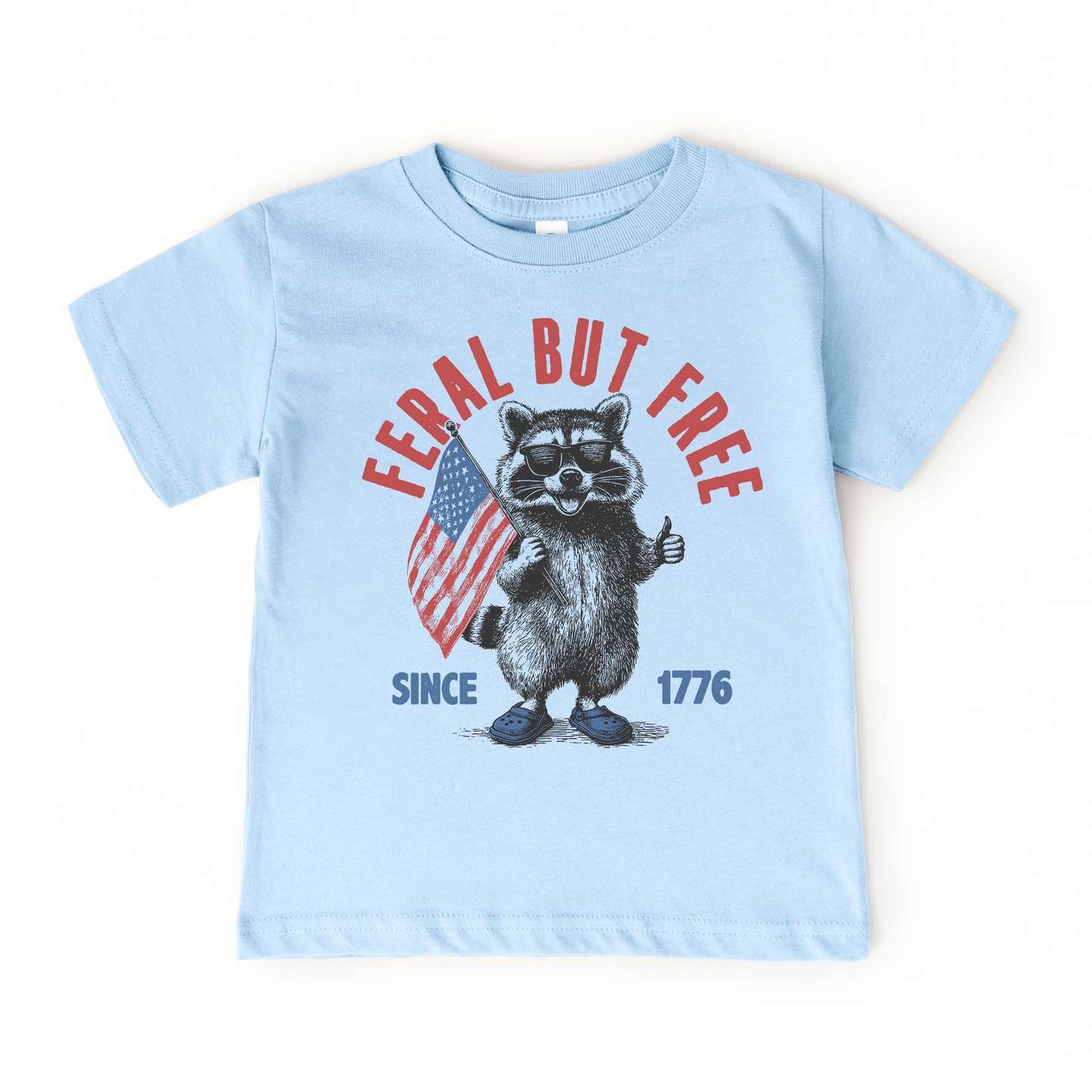 Kids 4th of July Tee | Fourth Shirt for Kids - Feral & Free