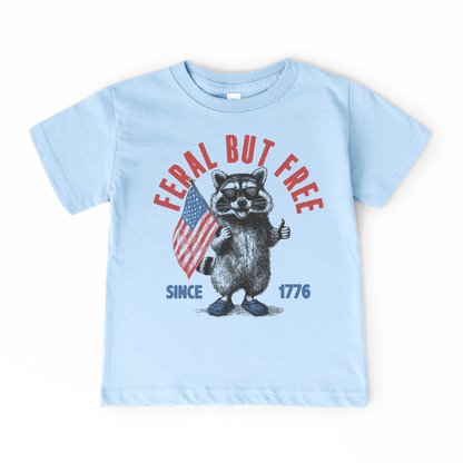 Kids 4th of July Tee | Fourth Shirt for Kids - Feral & Free