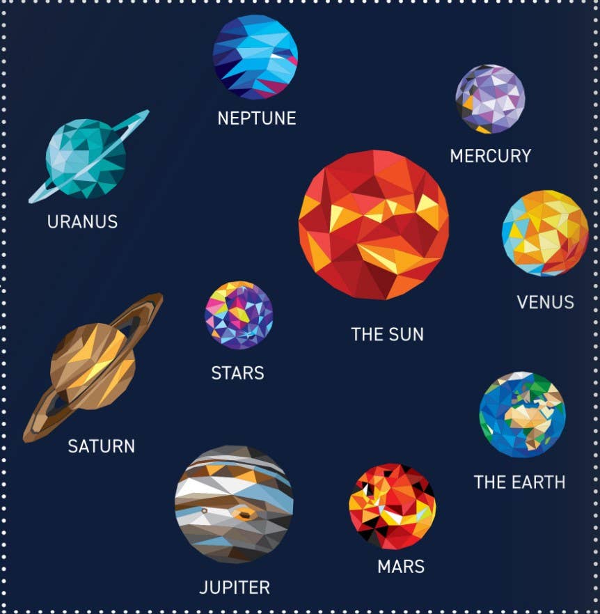 Activity Book - My Sticker Paintings: Planets