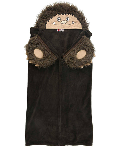 Wearable Hooded Fleece Blankets For Kids - Bigfoot