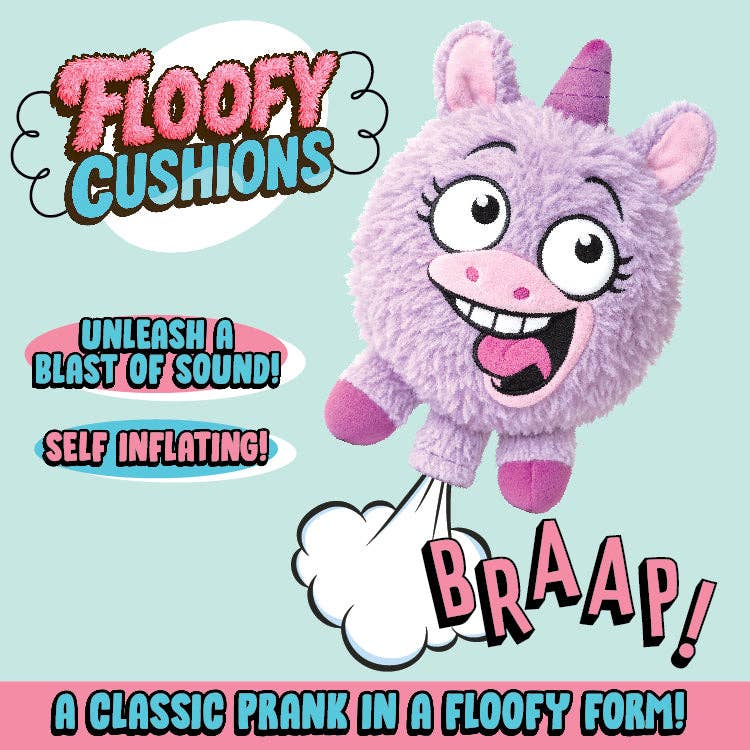 Floofy Cushions Plush Whoopee Cushion