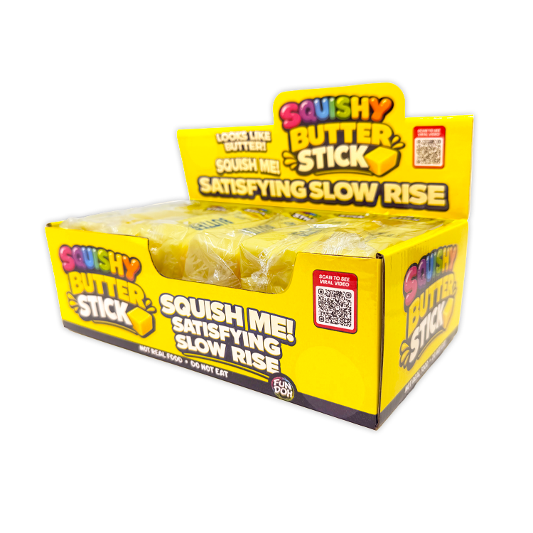 Fun Doh 6" Butter Stick Slow Rise Fidget Toy