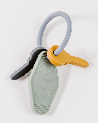 Keys to the Kingdom Silicone Teether Baby Gift
