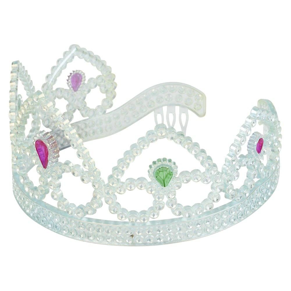 PEARLY TIARA WITH JEWELS