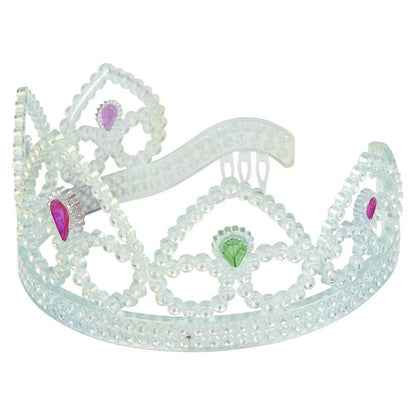 PEARLY TIARA WITH JEWELS