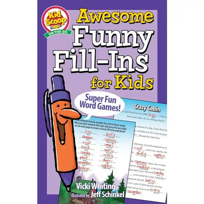 Activity Book - Awesome Funny Fill-Ins for Kids