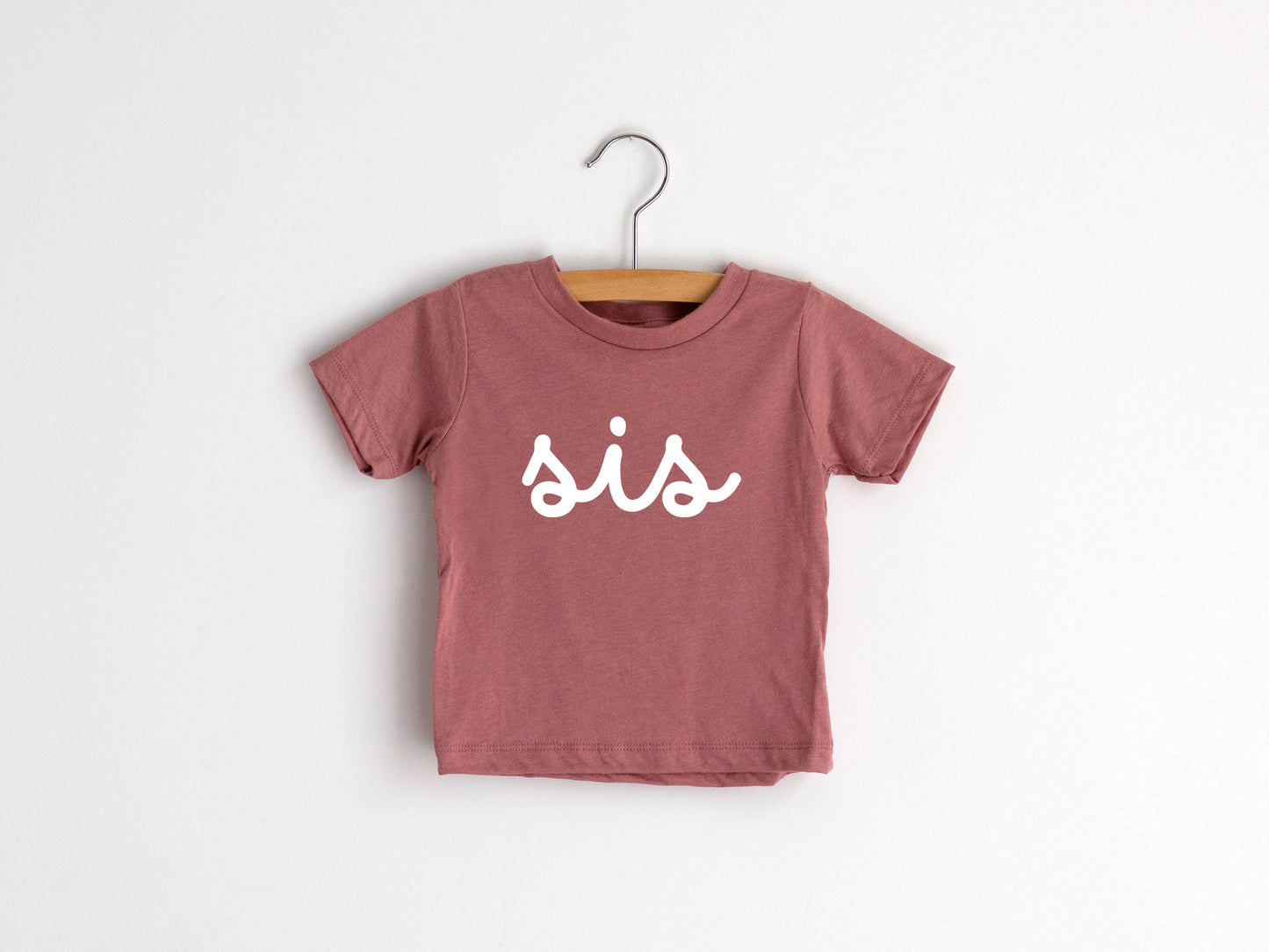 Sis Script Baby & Kids Tri-Blend Tee