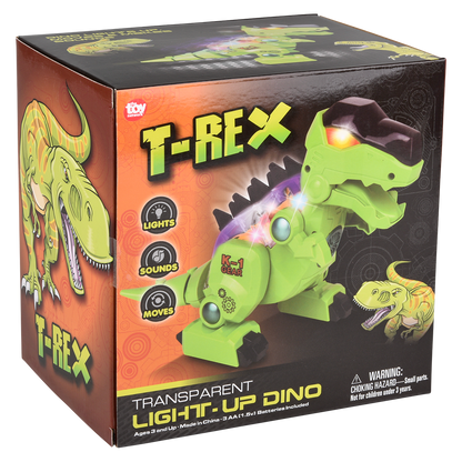 10" LIGHT-UP GEAR T-REX