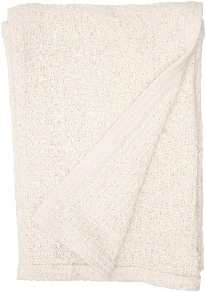 100% Cotton Waffle Baby Blankets- 30" x 40"
