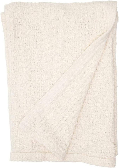 100% Cotton Waffle Baby Blankets- 30" x 40"