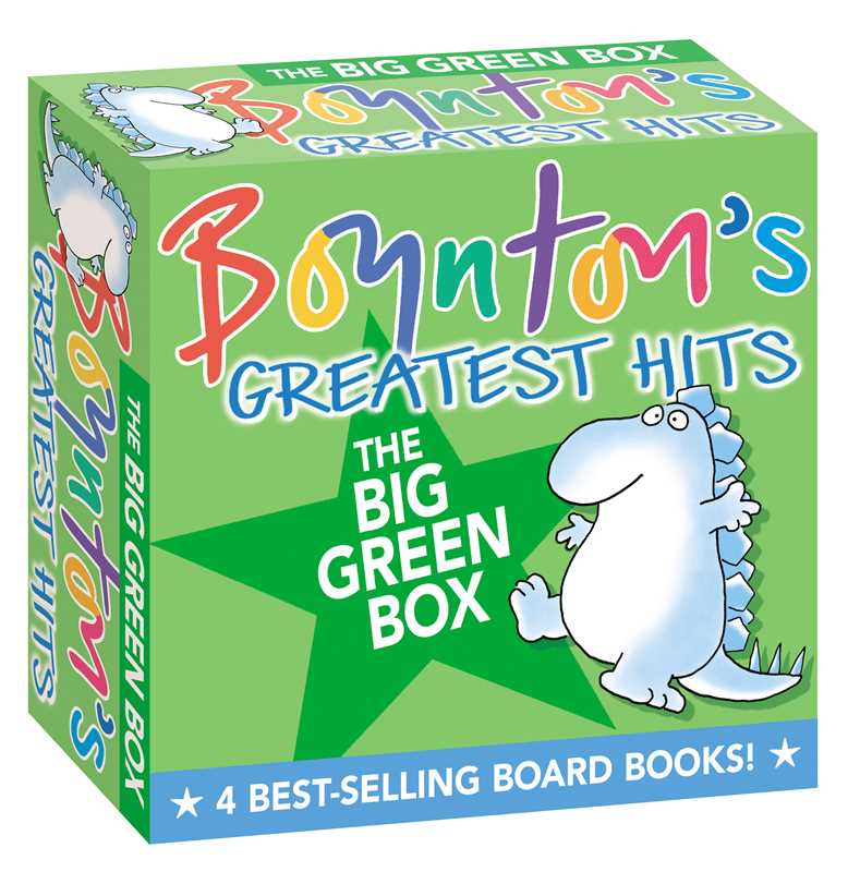 Boynton's Greatest Hits The Big Green Box (Boxed Set) by Sandra Boynton