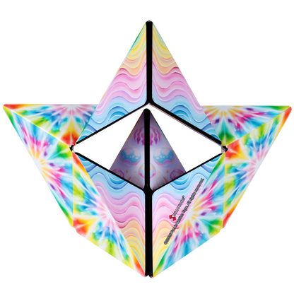 Shashibo Tie Dye Twist Magnetic Puzzle Cube STEAM MESH - NEW