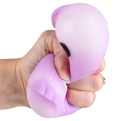 SQUISH AND STRETCH EASTER BUNNY 3.25"