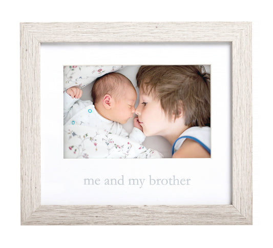 Me & My Brother Picture Frame, Rustic