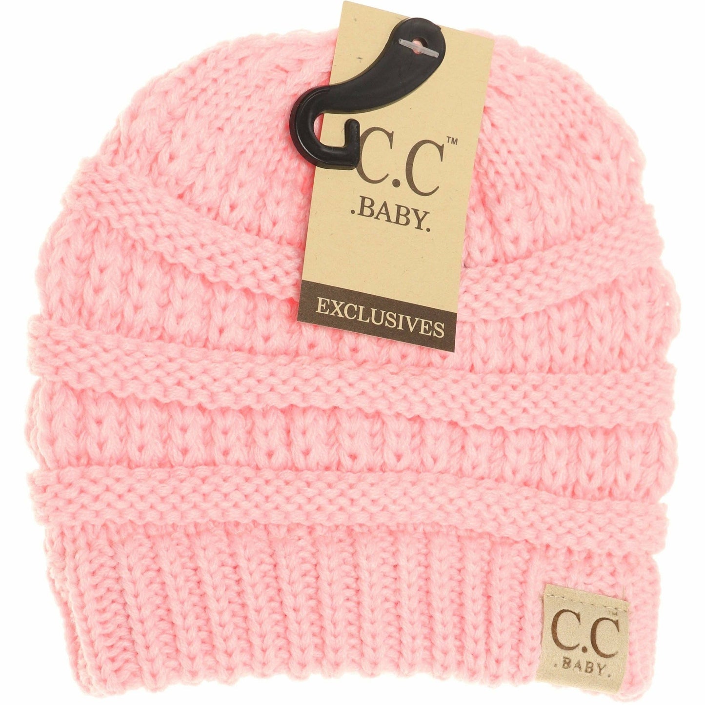 Solid CC Beanie for Newborn Baby