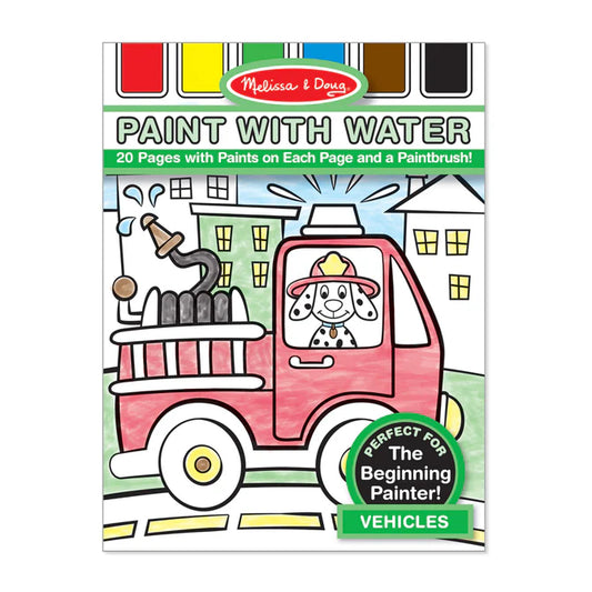 Paint With Water - Vehicles/farm animals