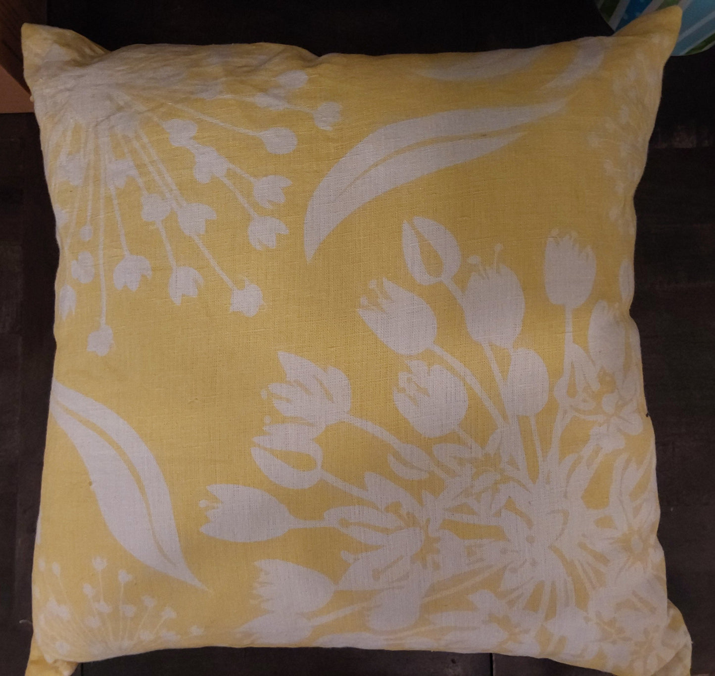 Kate Spain Yellow Pillow