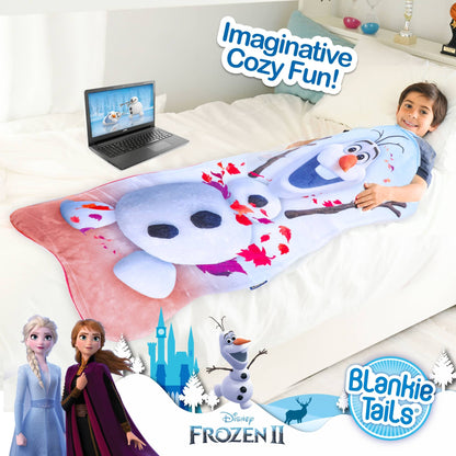 Frozen 2 Olaf Blankie Tails Wearable Blanket