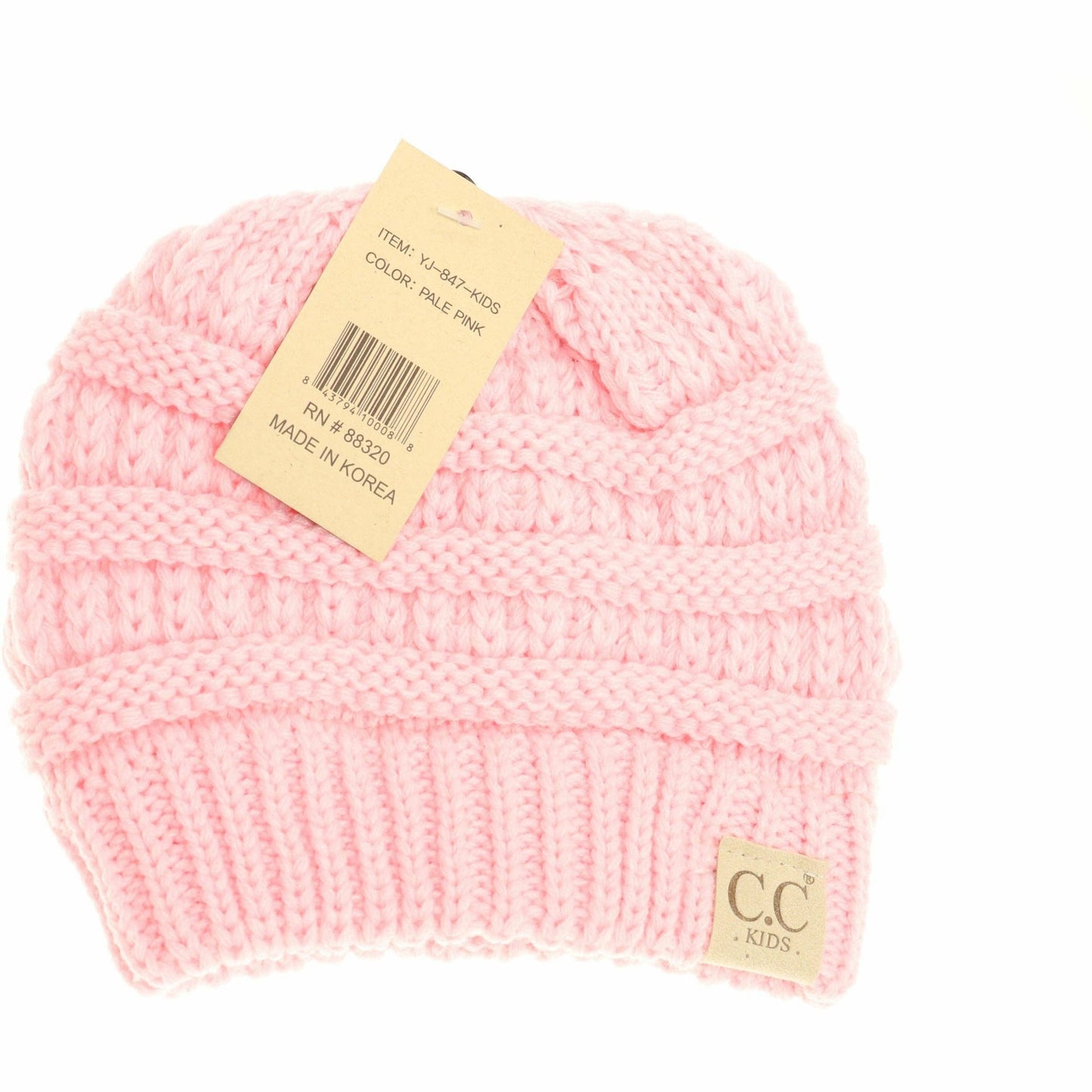 Kids Solid CC Beanie for Everyday Wear