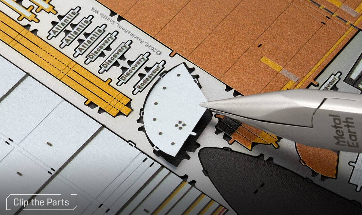 Metal Earth Space Shuttle Launch Kit