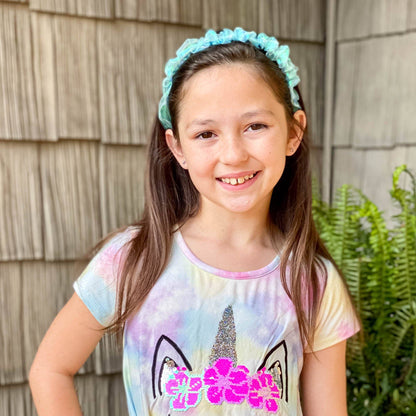 Organza Ruched Headbands