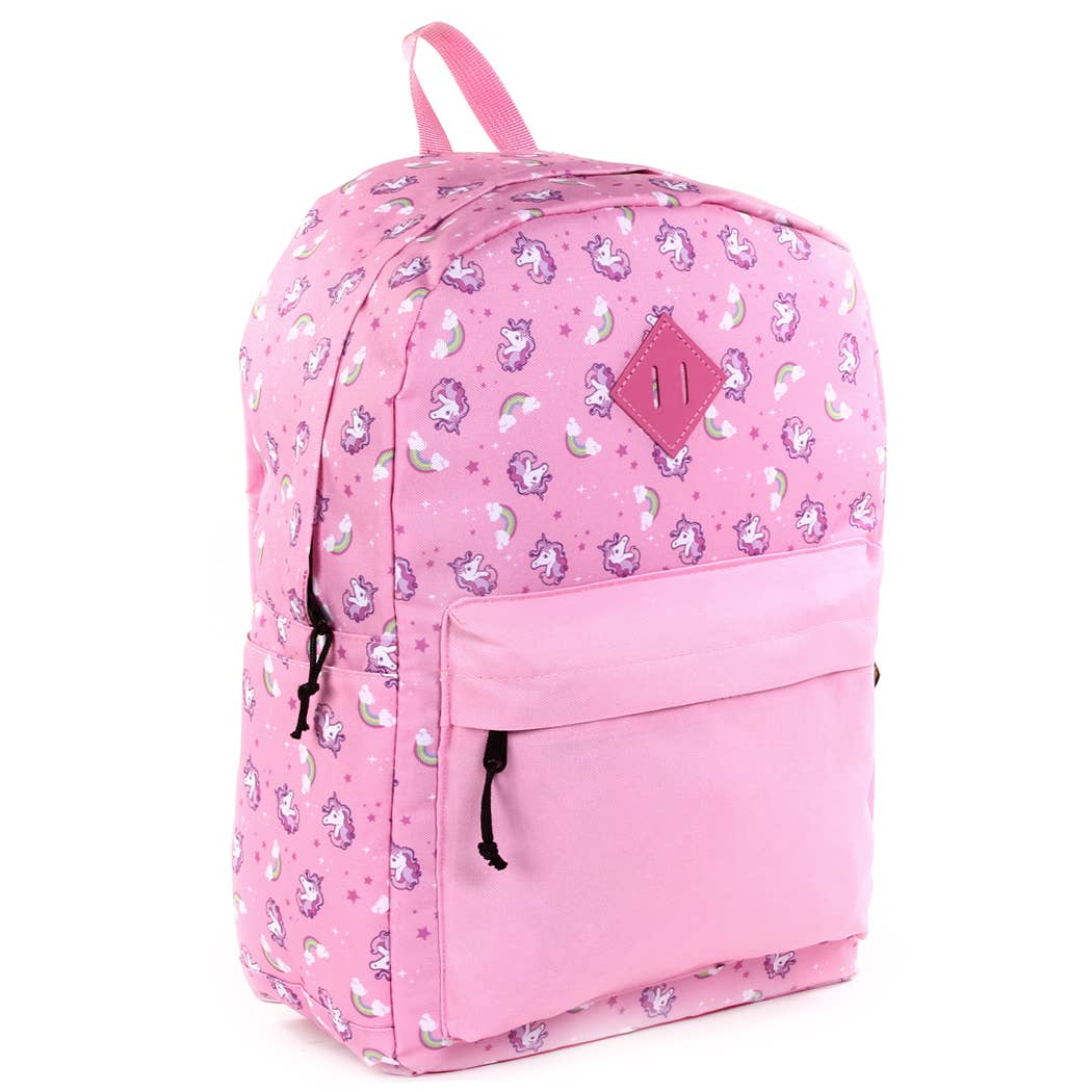 Unicorn Backpack & Lunch Bag: 16 Inch Backpack