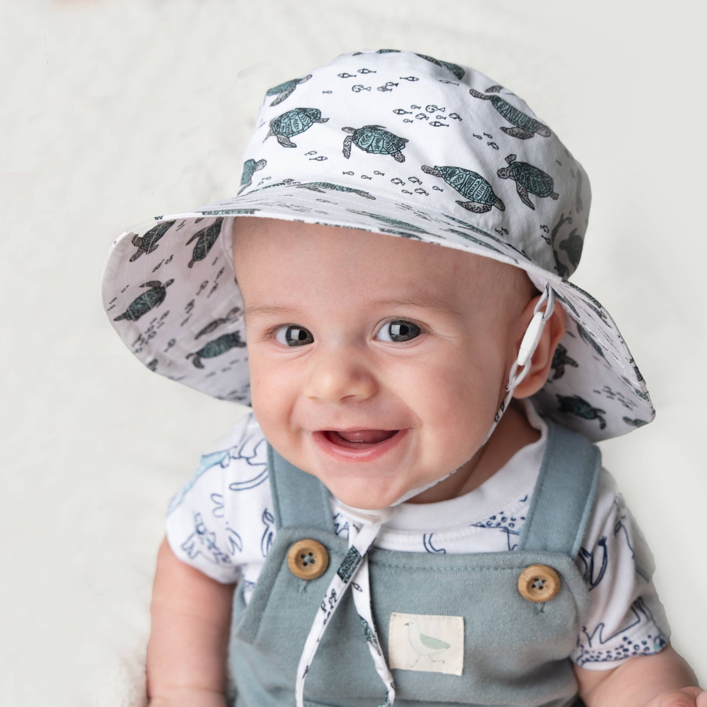 Turtles Bucket Hat UPF 50+ Baby & Toddler