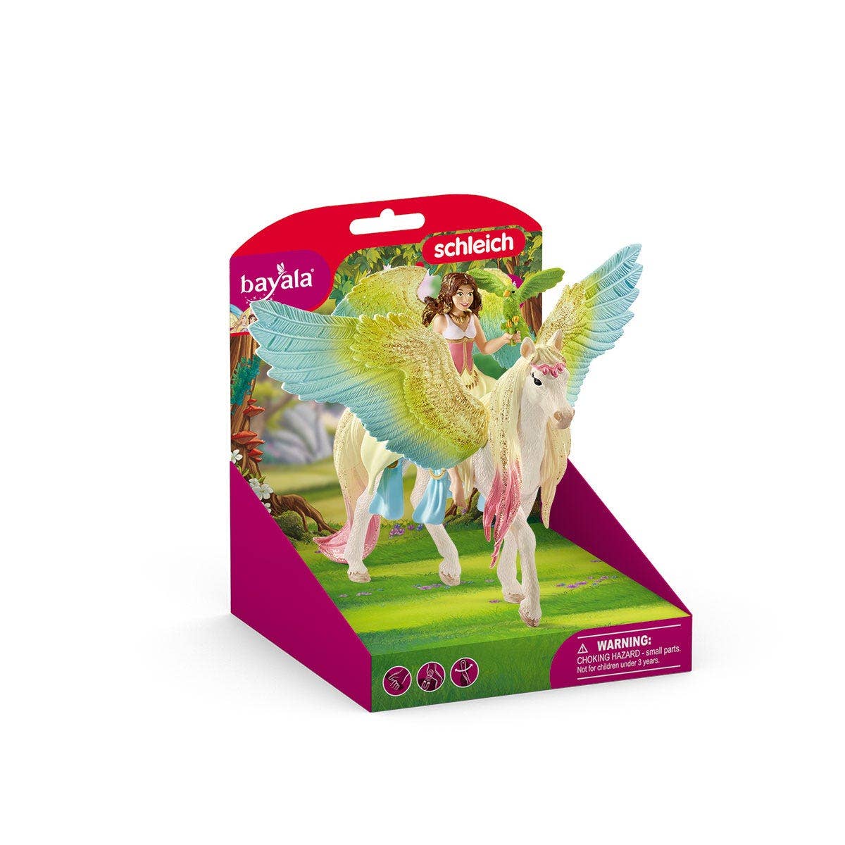 Fairy Surah With Glitter Pegasus Fairy Toy Playset