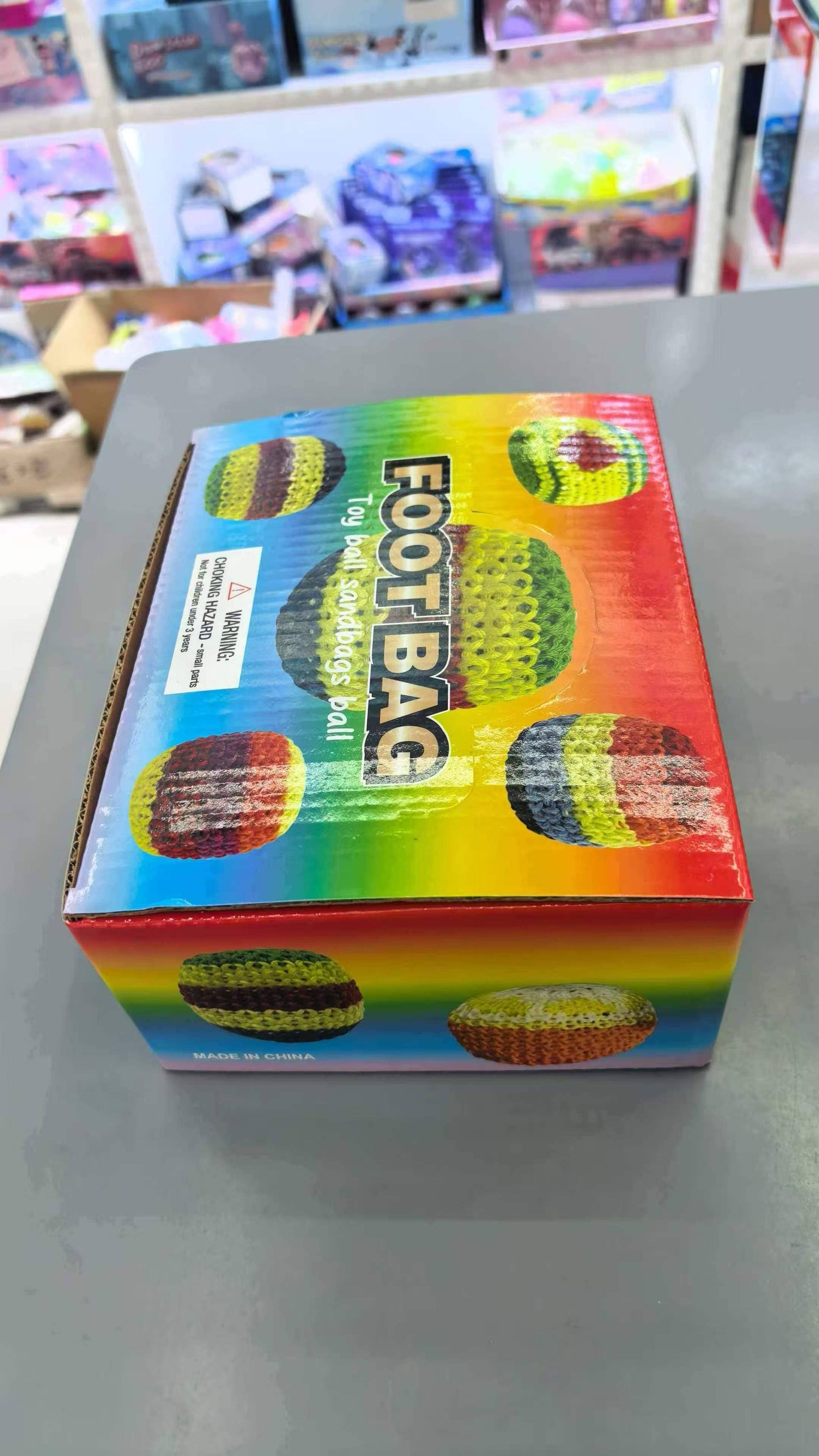 Knit Foot Bag (Hacky Sack)  - A083