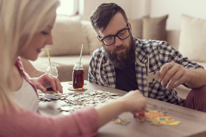 All Good Things are Wild and Free 300 Piece Colouring Puzzle