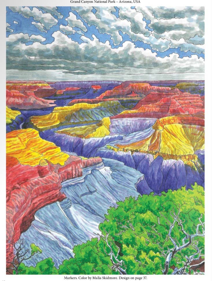 Coloring Book - National Parks