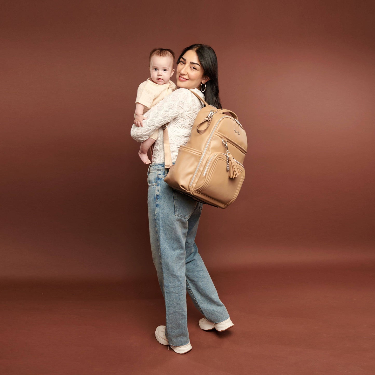 Chai Latte Boss Plus™ Backpack Diaper Bag *USA Only*